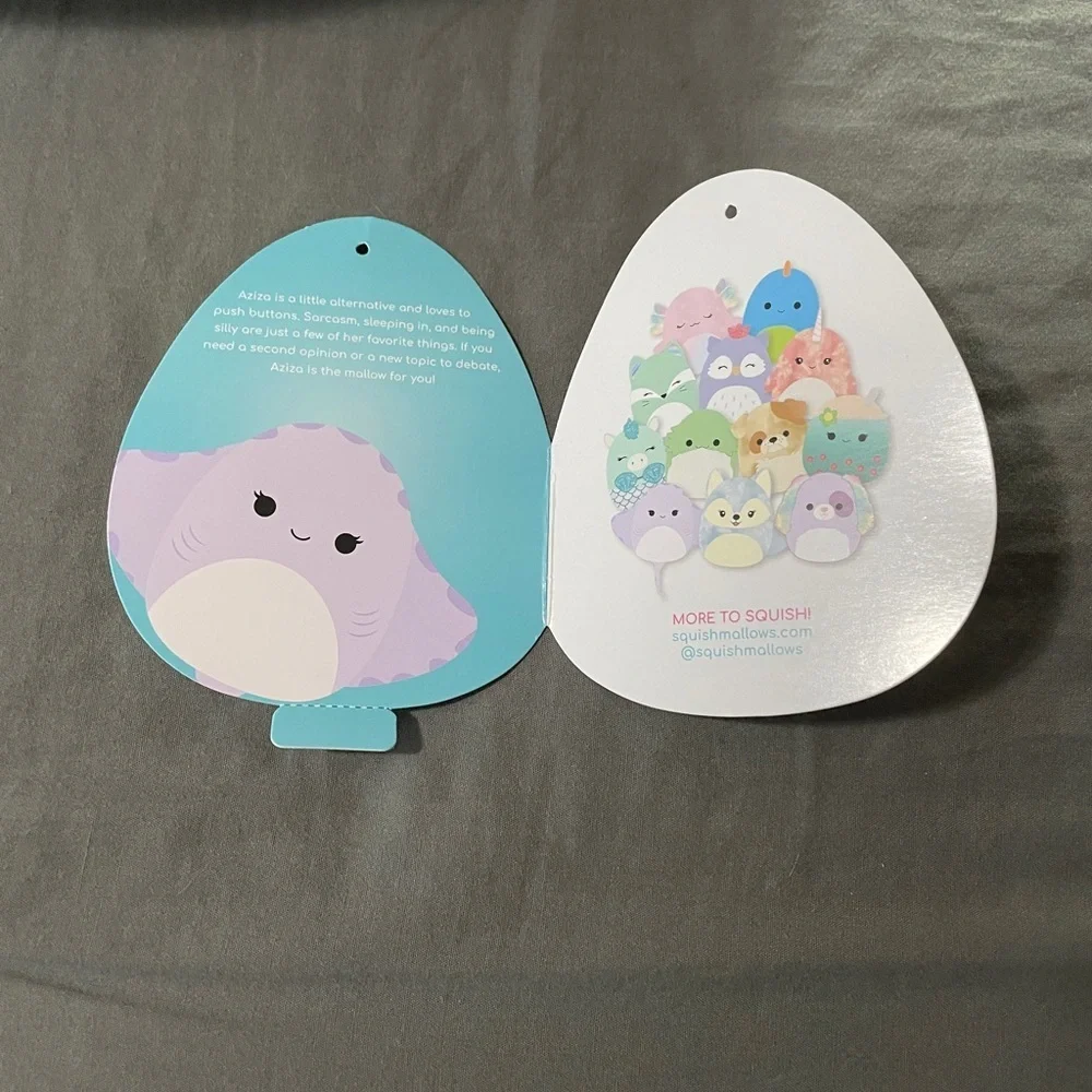 Squishmallow Aziza the Stingray 16 inch - Picture 4 of 5